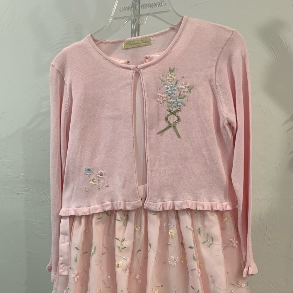 American Princess Cinderella Pink Size 10 Dress with Sweater 💕